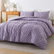 Bohemian Textured Soft Warm Tufted Bedding Comforter Sets
