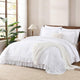 Shabby Chic Ruffle Comforter Set 3 Pieces