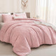 Boho Tufted Soft Fluffy Comforter Bedding Set