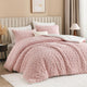 Fleece Sherpa Jacquard Comforter Set
