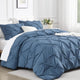 Cute Soft Pinch Pleat  Comforters Bedding Set