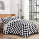 Checkered Comforter Plaid Gingham Bed Set
