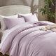 Natural 100% Cotton Breathable Solid Comforter Set