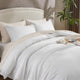 Natural 100% Cotton Breathable Solid Comforter Set