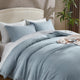 Natural 100% Cotton Breathable Solid Comforter Set
