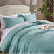 Natural 100% Cotton Breathable Solid Comforter Set