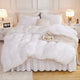 Litanika Comforter Set, Winter Soft Plush Velvet Faux Fur Bedding Comforters Set